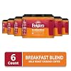 Folgers Breakfast Blend Ground Coffee, Mild Roast, 22.6 Oz. Canister (Pack of 6)