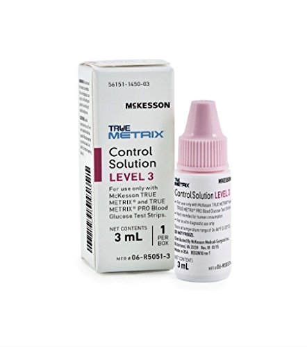 McKesson True Metrix Control Solution, Level 3, 3mL Bottle - 1/Each