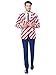 Produktbild OppoSuits Herren-Stars und Stripes Party Kostüm Anzug, United Stripes, EU 52