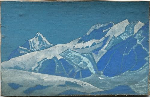 Impression d'affiches Étude de montagne par Nicholas Roerich Toile 60x90cm