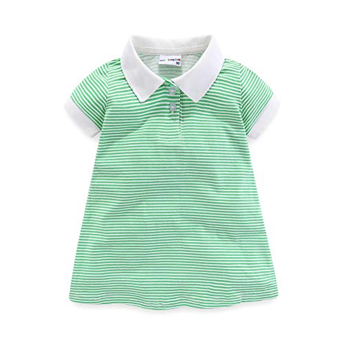 Image of Mud Kingdom Girls Short Sleeve Ruffle Pique Polo Uniform Top Stretch Lightweight