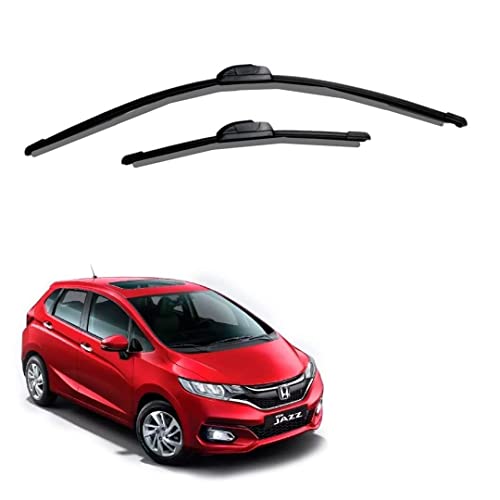 Image of Oshotto Frameless (O.E.M Type) Wiper Blades Compatible with Honda Jazz(26' /14 inch)