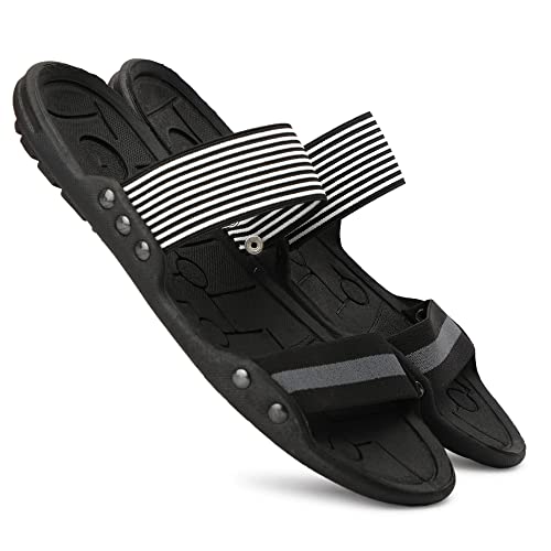 CITY SHOES COLLECTION Men’s Stylish & Light Weight Fabric Slip-On Causal Slippers