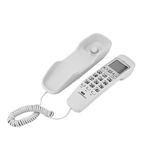 Teléfono fijo de escritorio Zopsc con pantalla de llamadas miniatura 6