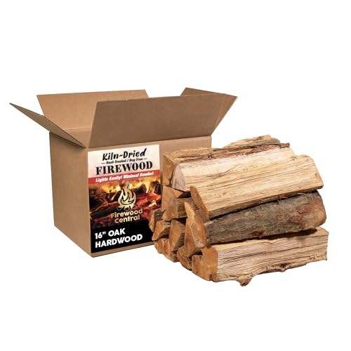 Firewood Central Kiln-Dried PA Oak – 16” Splits...