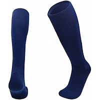ITRAT Kids Football socks Children Rugby Hockey Sports Socks Juniors Knee High Football Socks Outdoor Game Soccer Socks, Boys Rugby Hockey Running Socks (3-6 Navy)