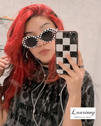 Authentic Clout Goggles Bold Oval Retro Mod Fashion Sunglasses Clout Round Lens2