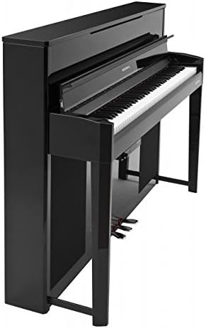 KURZWEIL ANDANTE CUP2A - HIGH GLOSS BLACK UPRIGHT PIANO