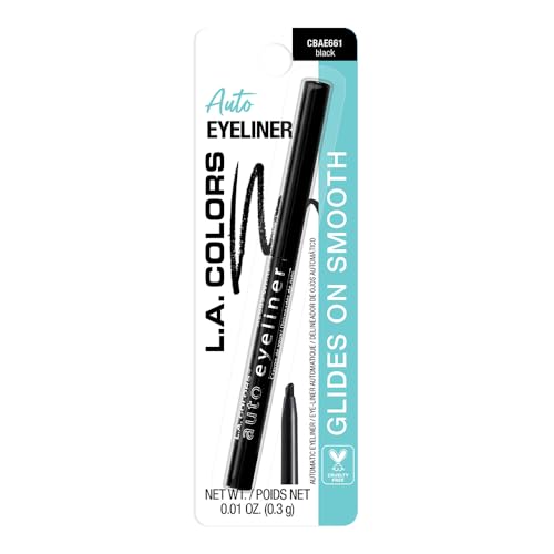 L.A. COLORS Auto Eyeliner, Black (Carded) CBAE661A