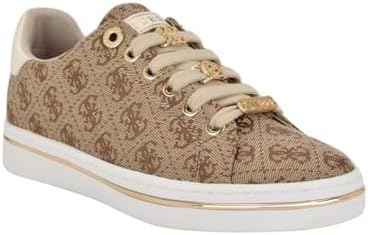 GUESS Stefan Sneaker voor dames, Natuurlijk 110, 35 EU GUESS Stefan Sneaker voor dames, Natuurlijk 110, 35 EU