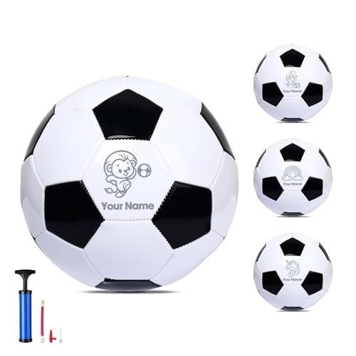 OXYEFEI Personalisiert Fußball Kinder, Mini Fussball mit Namen Fussball Geschenke Jungen Freunde,Jugendliche, Ehemänner Fußball grösse 3,4,5 (Kinder) OXYEFEI Personalisiert Fußball Kinder, Mini Fussball mit Namen Fussball Geschenke Jungen Freunde,Jugendliche, Ehemänner Fußball grösse 3,4,5 (Kinder)
