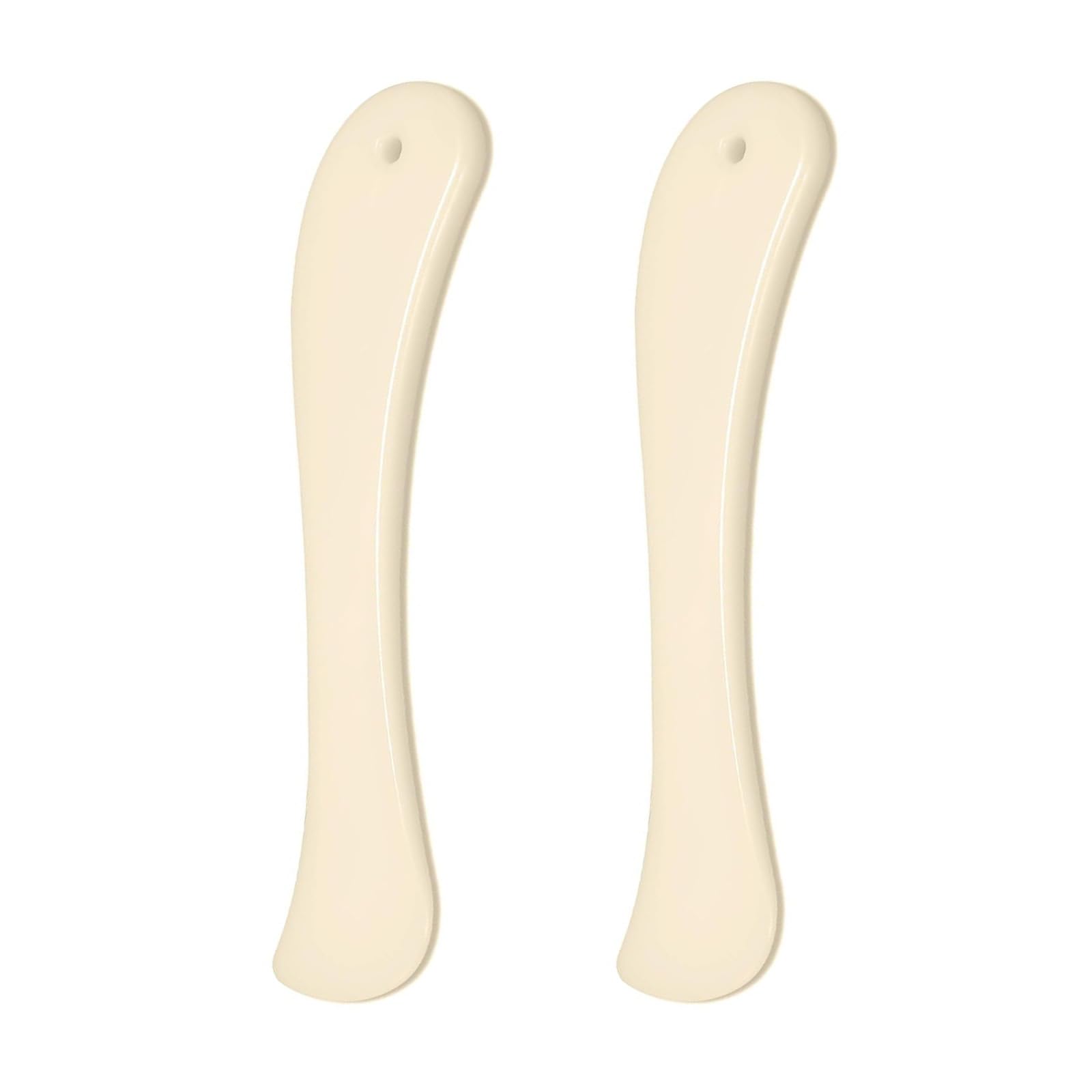 EXQIOUR Of 2 Fabric Creasing Tool Bone Folder Paper Creaser Sewing Creasing Tool for Quilting Sewing Art Craft Project ABS