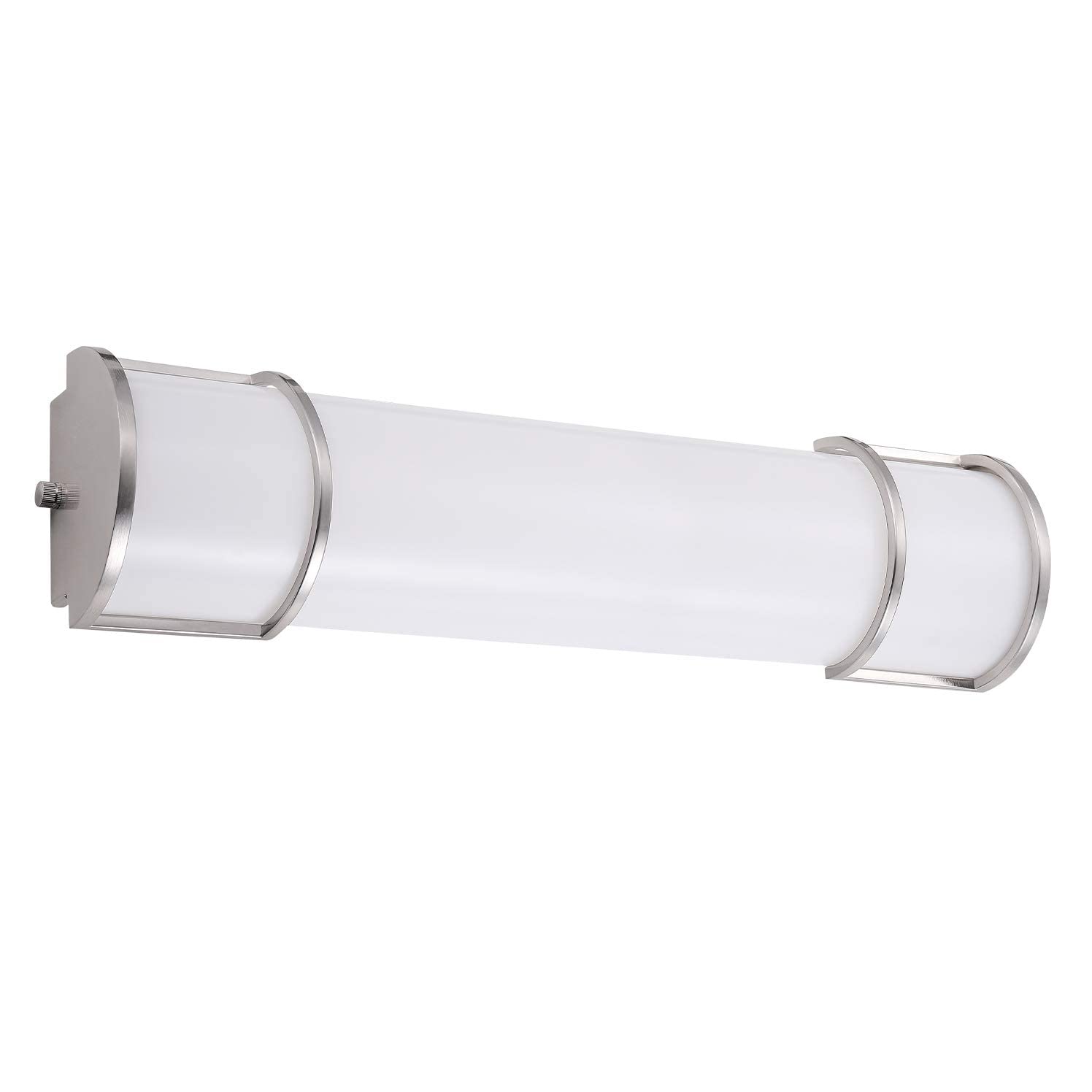 HXYSXHJUO 24 Inch Color Temperature Switchable LED Vanity Light Dimmable Bathroom Wall Fixture 25W 1750 Lm Brushed Nickel Finish Star& ETL Listed