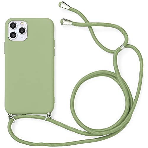 Yoedge Crossbody Case for Xiaomi Mi 11 Lite, Neck Cord Phone Case with Adjustable Lanyard Strap, Soft TPU Silicone with Cute Pattern Cover Compatible with Xiaomi Mi 11 Lite [6.55" ], Art Flower