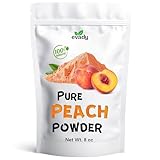 Peach Powder 8 oz, Natural Peach Powder for Baking, Tea, Glaze, Yogurt, Smoothie, Ice Cream