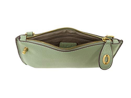 Image of Joy Susan Women's Fashion Purse Mini Crossbody Wristlet Clutch Handbag - Sage