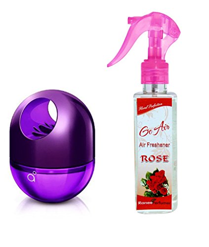 45 ml Godrej Twist Car/Home/Office Air Freshner Perfume – Rich & Go Air Freshner 200ml Car/Home/Office Perfume – 1200+ Sprays Guarenteed – Rose