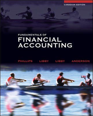 Fundamentals of Financial Accounting, First Edition