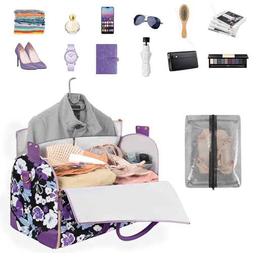 Image of Carry On Garment Bag, Floral, Travel
