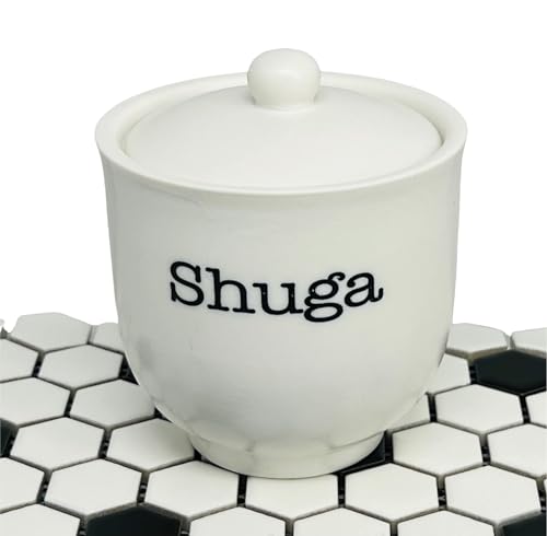 Twerp Sugar Bowl | Cute Ceramic Shuga Dish with Lid | Perfect Hostess Gift or Housewarming Gift - Image 6