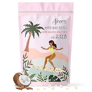 Ajoura 2.5 lb Wax Beads for Hair Re...