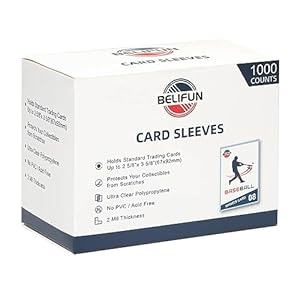 Belifun 1000 Stück Kartenhüllen