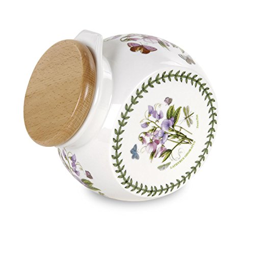 Portmeirion Home & Gifts Barattolo Multiuso, Porcellana, Multicolore, 17 x 11.5 x 18.5 cm