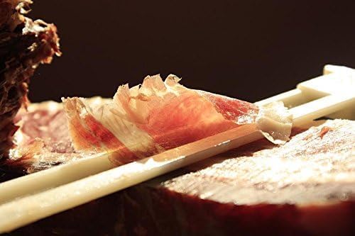Jamonprive Ham Carving Knife with Anti-accident Protection 12-Inch | Flexible Stainless Steal Ham Slicing Knife for Slicing Serrano, Ibérico Ham & Italian Prosciutto image 5