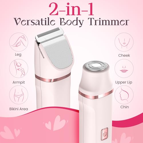 Risina TC-017 Bikini Trimmer For Women - Painless Electric Razors For Silk Skin,Cordless Body Shaver thumb #1