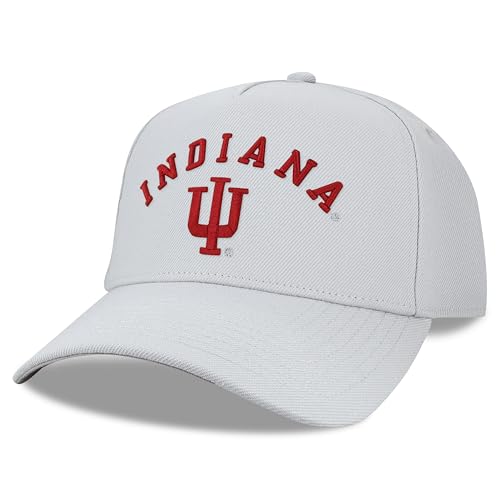 Legacy NCAA Officially Licensed Baseball Cap, Indiana Hoosiers Grey