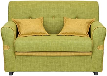 Totò Piccinni Fabric 2 Seater Sofa with Padded Cushions with Armr...