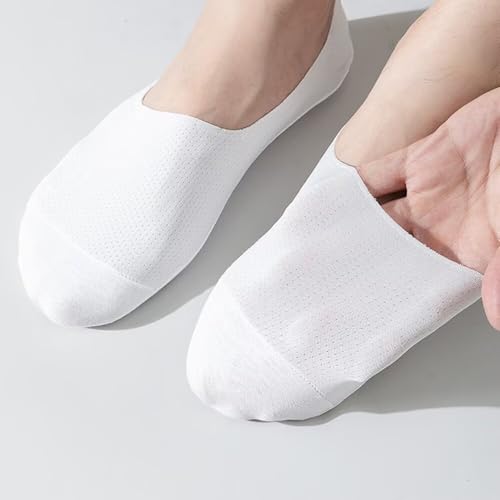 Men's Boat Socks Summer Thin Non Slip Shallow Invisible Socks Large Size 1 Pair3