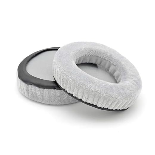 Grå öronkuddar ersättning kudde öronkuddar täckkoppar reparationsdelar för Sony WH-CH500 hörlurar headset