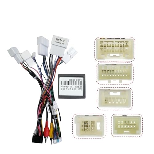 Câble d'alimentation autoradio Android Toyota Estima décodeur faisceau 16 broches - 2