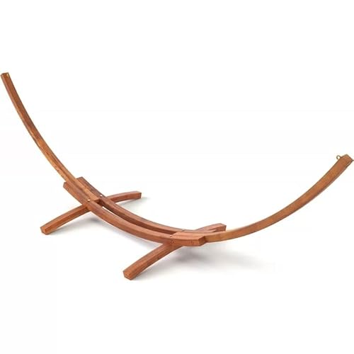 XONE Struttura per Amaca Soledad in Legno Dimensioni: 420x120x130 Cm | Struttura in Legno di larice carico supportato 200 kg