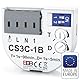ELEKTROBOCK CS3C-1B Zeitrelais - Nachlaufrelais 230 V mit Steckklemmen - Verzögerte Einschaltung - Für Lüfter & Beleuchtung - Unterputz