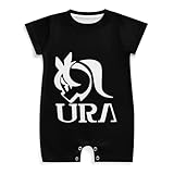 [BAKYAR] ベビー服 ウマ娘 URA ロンパース 半袖 赤ちゃん 女の子 男の子 パジャマ 肌着 可愛い 新生児服 子供服 四季兼用 部屋着 寝間着 出産祝い プレゼント 12-18M