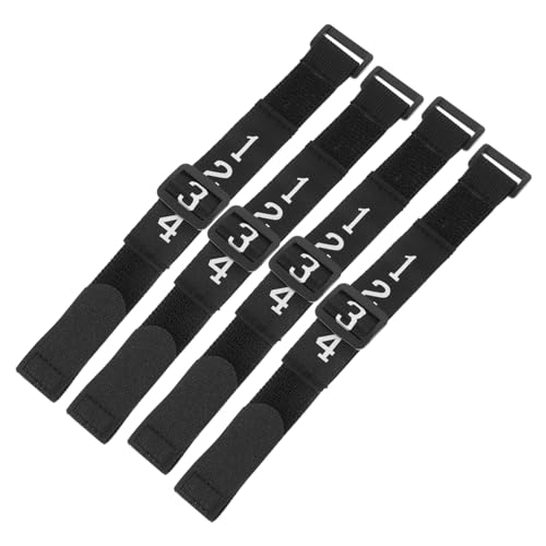 Gogogmee Soccer Match Essential 4pcs Football Referee Ball Markers Numbered Wristbands Referee Gear