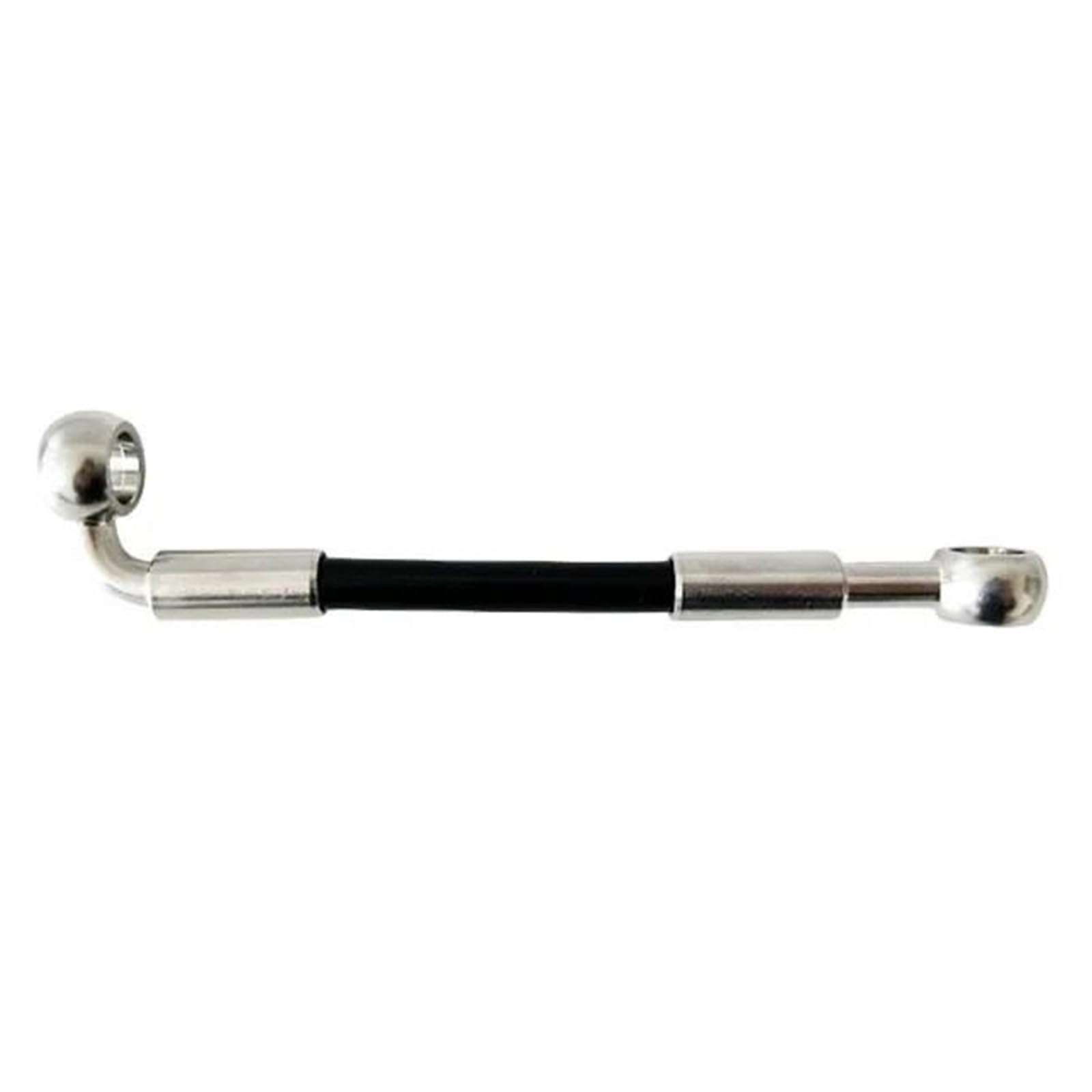 Hydraulic Brake Hose Motorcycle Dirt Bike 0°-90° Braided Brake Hose Oil Fuel Pipe M10 10cm-500cm Accessories(40CM)