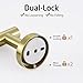 KES Bathroom Toilet Paper Holder Brushed Gold Wall Mount Toilet Roll Holder SUS304 Stainless Steel, A2175S12-BZ