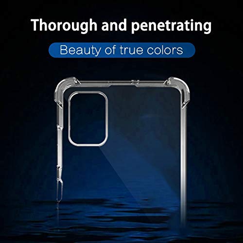 Image of Spazy Case Protective Soft Transparent Shockproof Hybrid Protection Back Case Cover for Samsung Galaxy A71