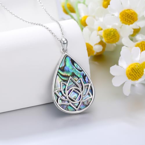 Sobriety Gifts for Women 925 Sterling Silver AA/Na Necklace Healing Recovery Pendant Spiritual Jewelry Sobriety Gifts3