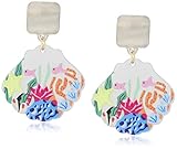 Pendientes seleccionados a mano de primera calidad para mujer. Seguro para orejas sensibles, pendientes hipoalergénicos, sin níquel, sin plomo.