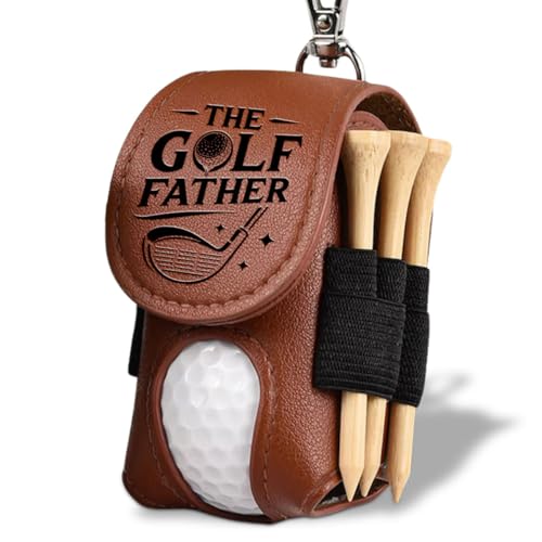 Wrappiness The Golf Father Brown Golf Ball Bag