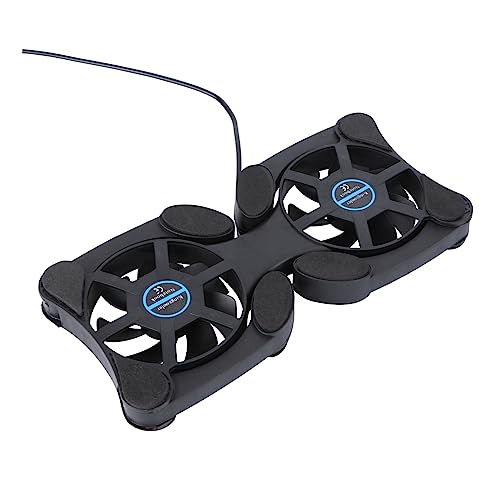 OSOLADY per Laptop Pieghevole Ventole USB Base Raffreddamento Portatile per Notebook Design Compatto e Antiscivolo per Uso Domestico Viaggio