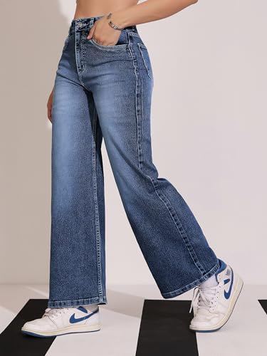 Image of Dolce Crudo High Rise Bootcut Jeans for Women