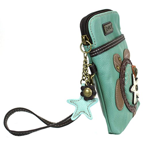 Chala Sea Turtle Cellphone Crossbody Handbag - Convertible Strap3