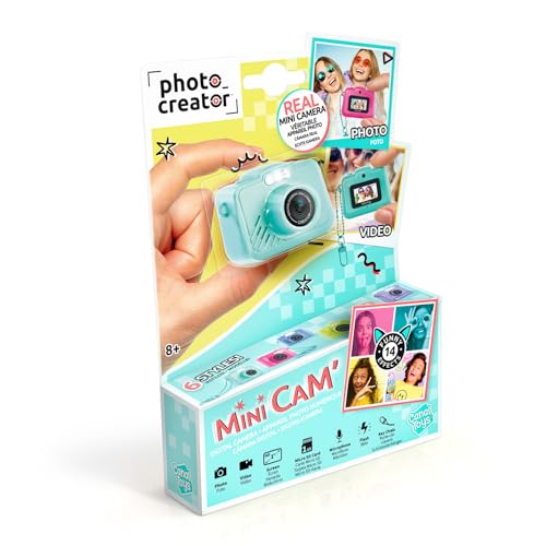 Canal Toys – Photo Creator – Appareil Photo et Vidéo Numérique Mini Cam’ Original avec Porte clé et Carte SD 1Go Incluse – CLK 0 - vue 5
