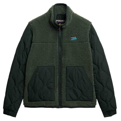 Superdry FLEECE HYBRID JACKET FR - vue 4