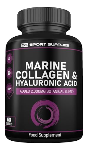 Collagen Supplements for Women-100% Marine Collagen Boosted with ...
